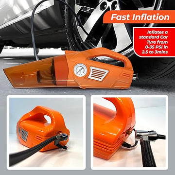 myTVS TI-8 3-in-1 Vacuum Cleaner and Tyre Inflator
