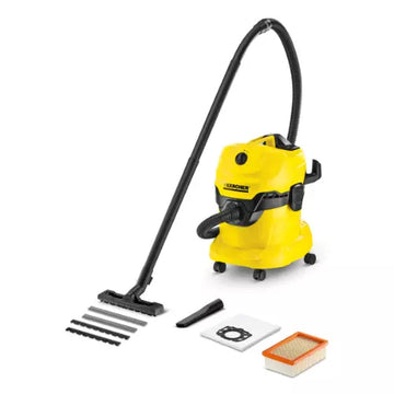Karcher WD 4 V-20/4/35 – High-Performance Wet & Dry Vacuum Cleaner with Flat Pleated Filter