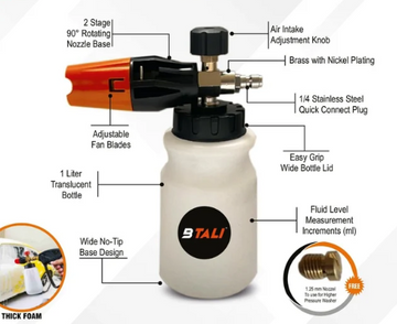 HPW Accessories – Foam Gun (Model BT HPW A-FG-309-14)