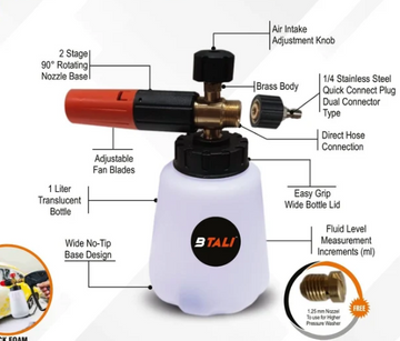 HPW Accessories – Foam Gun (Model BT HPW A-FG-310-15)