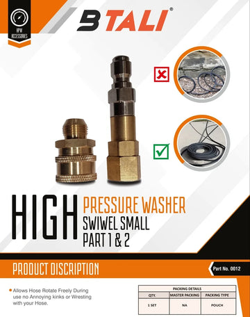 HPW Accessories – Swivel Small Part (1 & 2)